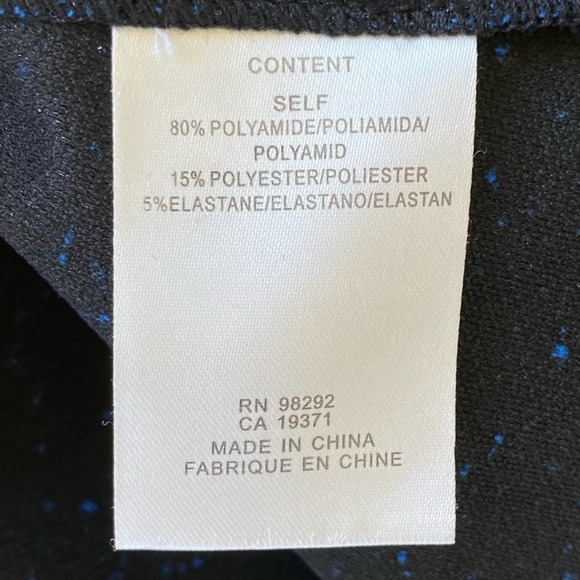 ⭐️ SOLD ⭐️ TIBI Pullover Sweater Jacket Navy Marble Size Small Cropped - Picture 7 of 7